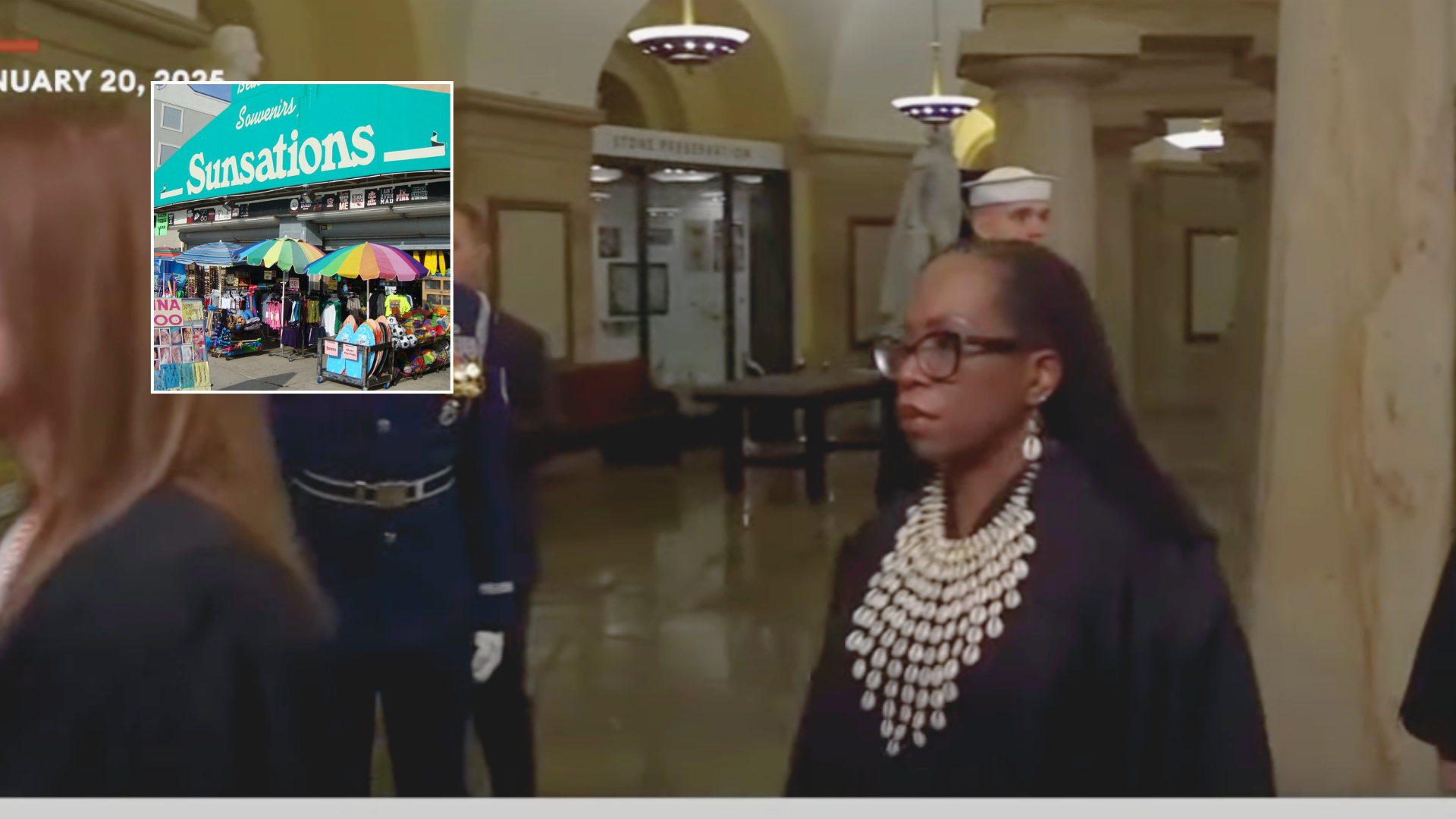 Ketanji Brown Jackson Arrives At Inauguration In Stunning $19.99 Seashell Necklace From Sunsations